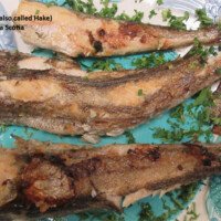 Fine Kettle Whiting from Nova Scotia baked