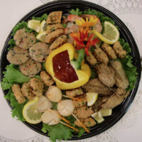 Fine Kettle crab cake platter catering