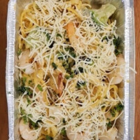 Fine Kettle fish and noodles lunch