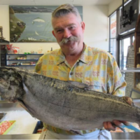 Fine Kettle o Fish Bob holding large one