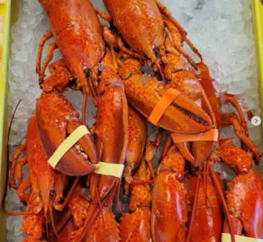 Fine Kettle o Fish cooked lobsters for sale