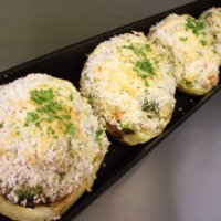Fine Kettle o Fish crab stuffed mushrooms
