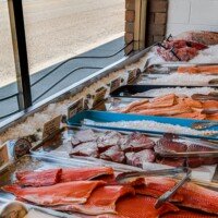 Fine Kettle o Fish fresh fish in window