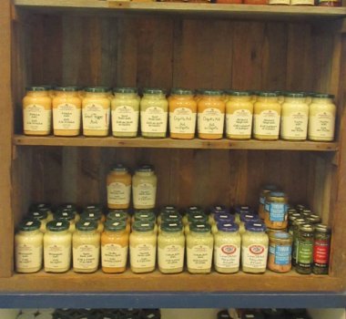 Fine Kettle o Fish sauces display in store