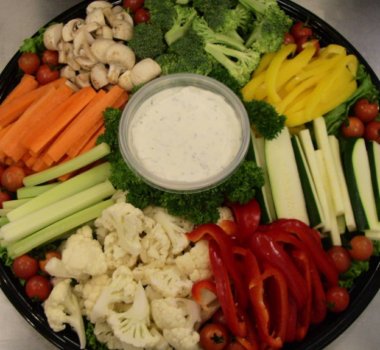 Fine Kettle o Fish veg platter