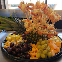 Fine Kettle shrimp cheese fruit tray catering