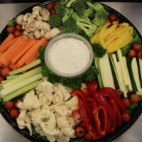 Fine Kettle vegetable platter catering