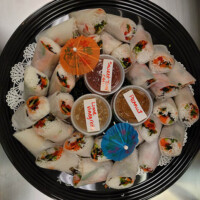 Fine Kettle vegetable rice wraps tray catering